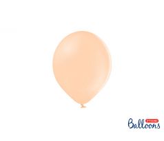 Balóny pastelové 12 cm, svetlé broskyňové (1 bal / 100 ks)“
