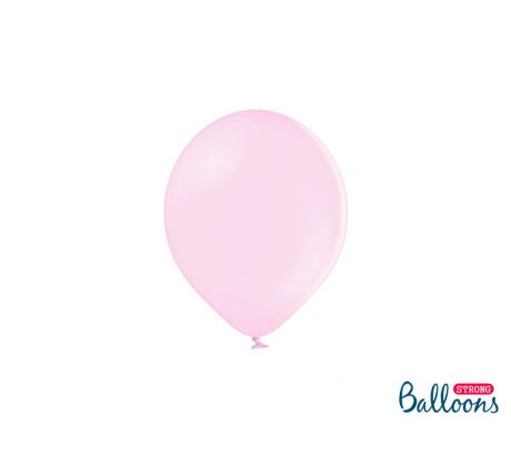Balóny pastelové 12 cm, svetloružové (1 bal / 100 ks)“