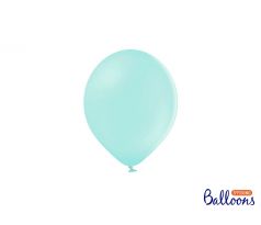 Balóny pastelové 12 cm, svetlé mentolové (1 bal / 100 ks)“