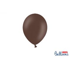 Balóny pastelové 12 cm, kakaovo hnedé (1 bal / 100 ks)