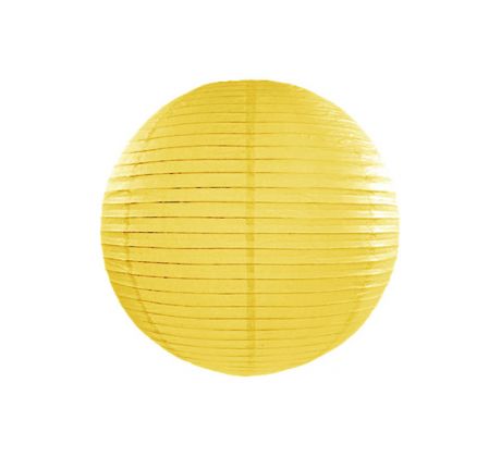Lampión, žltá, 35 cm