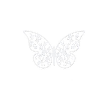 Papierové dekorácie motýľ, 6,5 x 4 cm