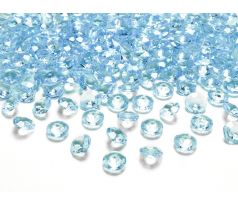 Kryštálové diamanty tyrkysové, 12mm