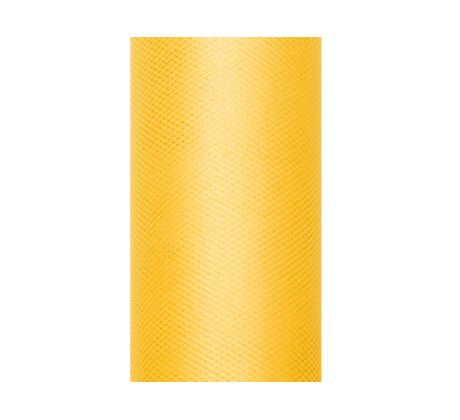 Tyl, yellow, 0.15 x 9m
