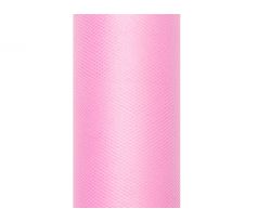 Tyl, light pink, 0.15 x 9m