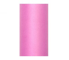Tyl, deep pink, 0.15 x 9m