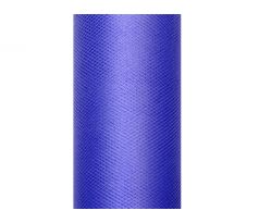 Tyl, navy blue, 0.3 x 9m