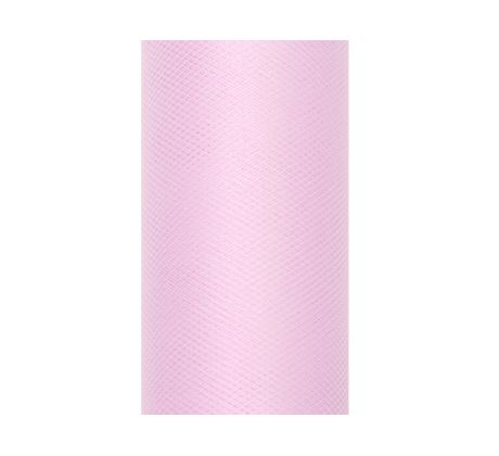 Tyl, light pink, 0.3 x 9m