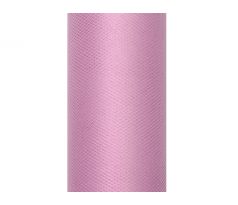 Tyl, powder pink, 0.3 x 9m