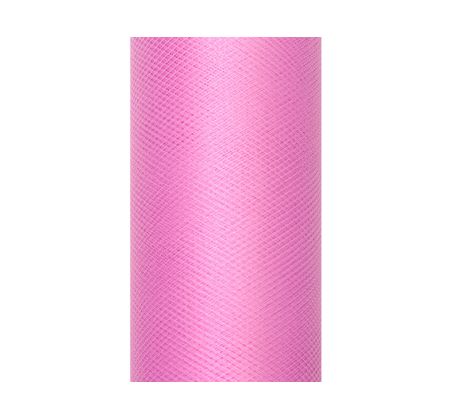 Tyl, deep pink, 0.3 x 9m