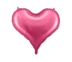Fóliový balón Srdce ružové 75x64,5cm