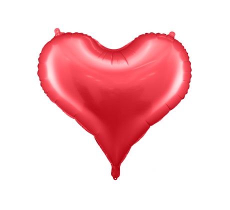 Fóliový balón Srdce červené 75x64,5cm