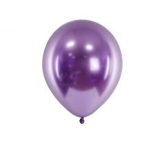 Saténové balóny fialové 30cm 50ks