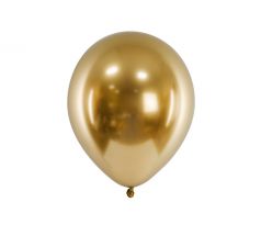 Saténové balóny zlaté 30cm 50ks