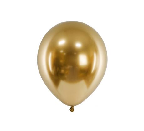 Saténové balóny zlaté 30cm 10ks